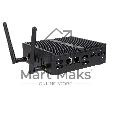 Неттоп HIPER BASIS BC119  Intel N-series N100(0.8Ghz)/8192Mb/256SSDGb/noDVD/BT/WiFi/war 1y/0.65kg/черный/Win11Pro + Безвентиляторный/БП 36Вт/металл/VESA Адаптер на 75х75, 100х100