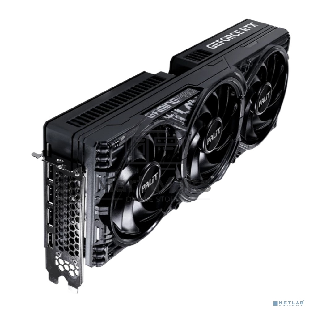 Видеокарта Palit PA-RTX5080 GAMINGPRO OC 16GB GeForce RTX5080 16Gb 256bit GDDR7 2295/30000 HDMIx1 DPx3 HDCP Ret PCI-E PA-RTX5080
