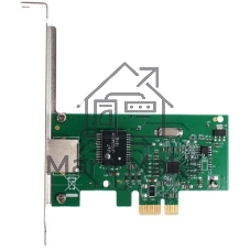 Сетевой адаптер Ethernet Gembird NIC-GX1 1000/100/10, PCI-express, чипсет RTL8111C