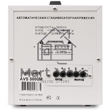 Стабилизатор напряжения PowerMan AVS 5000 E 