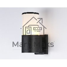 Светильник Ambrella light ST2451 BK/FR черный/белый матовый IP54 E27 max 40W 210*90*155