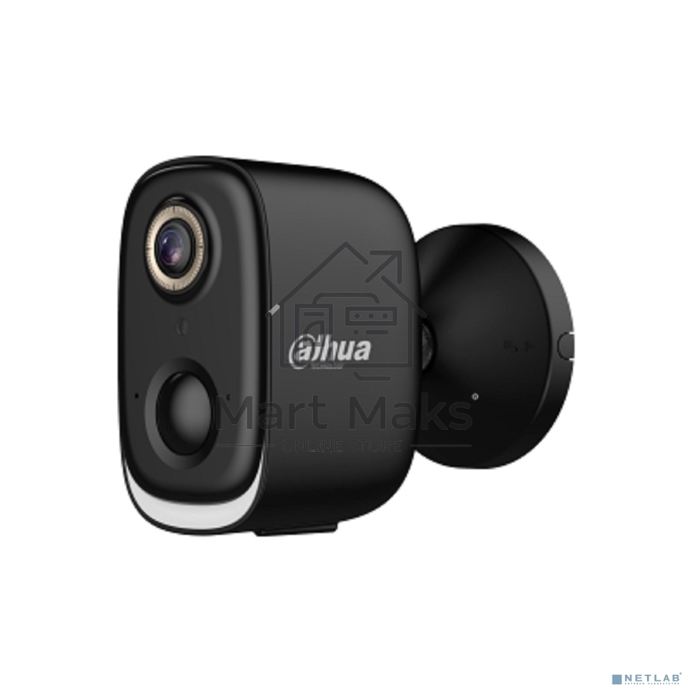 Уличная цилиндрическая IP-видеокамера DAHUA DH-BF5HB (DH-IPC-BF5HP-0210B-Black) с Wi-Fi 5Мп; 1/3” CMOS; 2.1мм; обнаружение людей,транспорт; ИК 15м, LED 10м; встроенные микрофон+динамик; слот MicroSD