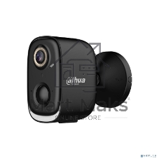 Уличная цилиндрическая IP-видеокамера DAHUA DH-BF5HB (DH-IPC-BF5HP-0210B-Black) с Wi-Fi 5Мп; 1/3” CMOS; 2.1мм; обнаружение людей,транспорт; ИК 15м, LED 10м; встроенные микрофон+динамик; слот MicroSD