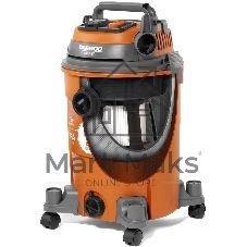 Строительный пылесос Daewoo DAVC 2516S 1600Вт (уборка: сухая/сбор воды/выдув) оранжевый