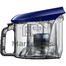 Пылесос Samsung VC18M21B0S2 синий, 380/1800 Вт, уборка сухая, пылесборник контейнер 1.5 л