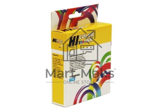 Картридж HP DJ 2000C/CN/2500C/2200/2250/500/800, №11 (Hi-Black) C4836A, C