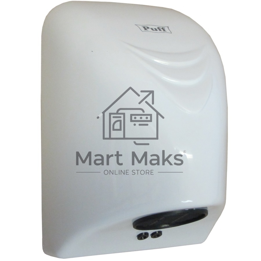 Электросушитель для рук PUFF 8814 0.8кВт белый ABS пластик