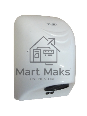 Электросушитель для рук PUFF 8814 0.8кВт белый ABS пластик