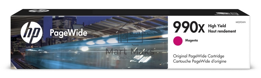 Картридж струйный HP 991X пурпурный PageWide Cartridge