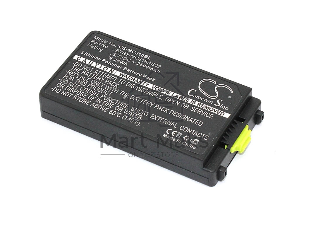 Аккумуляторная батарея CameronSino CS-MC310BL для терминала сбора данных Motorola Symbol MC3190 3,7V 2500mAh