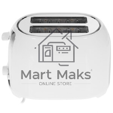 Тостер Vitek VT-1582 W белый (белый, 750 Вт, 2 отделения, механическое управление)