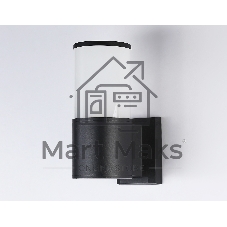 Светильник Ambrella light ST2451 BK/FR черный/белый матовый IP54 E27 max 40W 210*90*155
