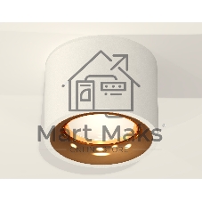 Светильник Ambrella Light XS7510024 SWH/PYG белый песок/золото желтое полированное MR16 GU5.3 (C7510, N7014)