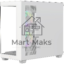 Корпус Ocypus Gamma C52 WH ARGB, Mini-Tower, белый, 3 x 120 мм
