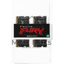 Оперативная память Kingston Fury Impact, DDR5, 16GB (2x8GB), 4800 MHz, CL38, SO-DIMM