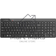 Клавиатура беспроводная A4Tech Fstyler FBK23 AS черный USB BT/Radio (FBK23 AS)