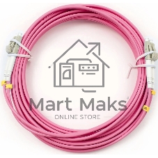 Шнур оптический Cabeus FOP-50-OM4-LC-LC-5m duplex LC-LC 50/125 мм OM4 5м LSZH