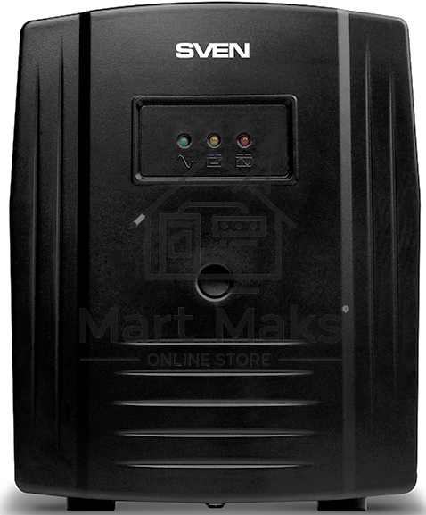Источник бесперебойного питания SVEN Pro 1000 1000VA/720W USB, RJ-45 (3 EURO) 