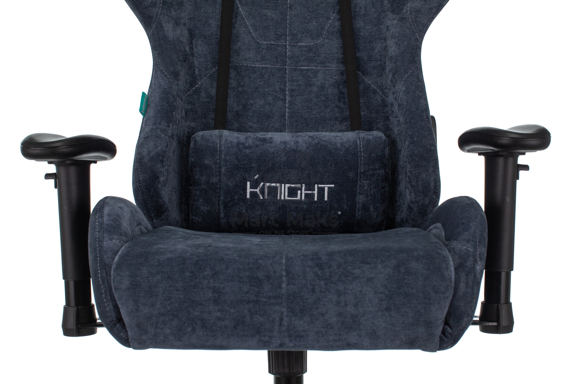 Кресло игровое Бюрократ VIKING KNIGHT LT27 FABRIC синий крестовина металл/пластик