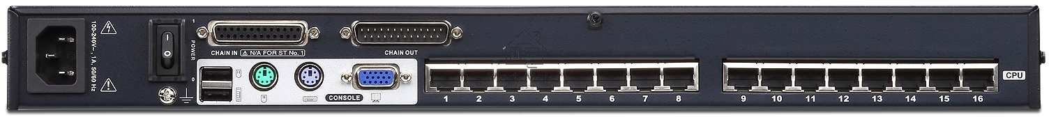 Переключатель ATEN KH1516A 16 Port Cat 5 High Density KVM SW W/POWER