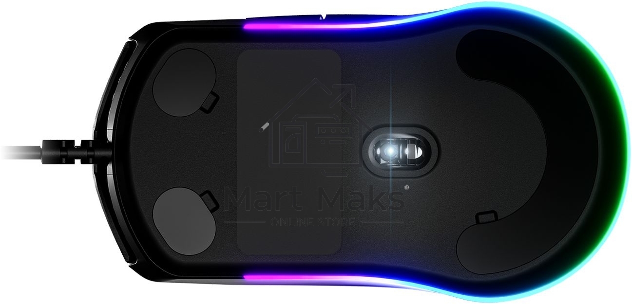 Мышь проводная SteelSeries Rival 3 черный, 8500 dpi, USB, кнопки - 6