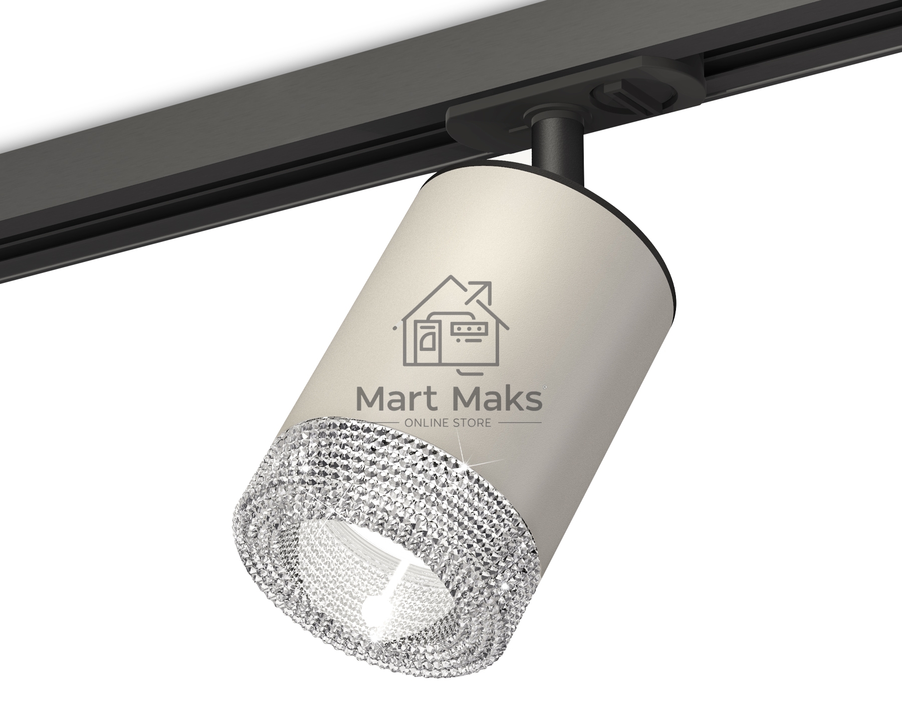 Светильник Ambrella light XT7423010 SGR/CL/SBK серый песок/прозрачный/черный песок MR16 GU5.3 (A2537, C7423, N7191)