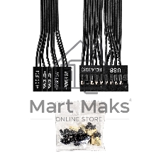 Компьютерный корпус Minitower ExeGate BAA-308-AAA400 (mATX, БП AAA400 с вент. 8см, 2хUSB, HD Audio, черный)