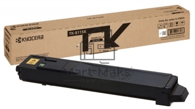 Картридж лазерный Kyocera TK-8115K (1T02P30NL0) черный для M8124cidn/M8130cidn 12000 стр