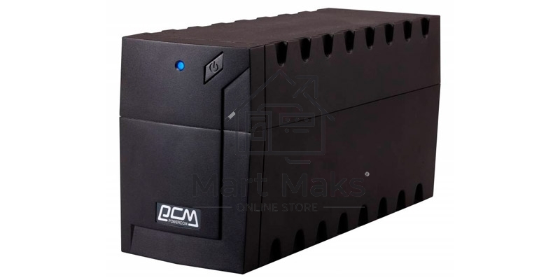 Источник бесперебойного питания Powercom Raptor RPT-800A EURO 480Вт 800ВА черный