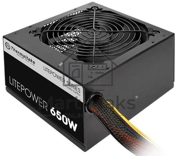 Блок питания Thermaltake Litepower (PS-LTP-0650NPCNEU-2), 650Вт, 120мм, черный