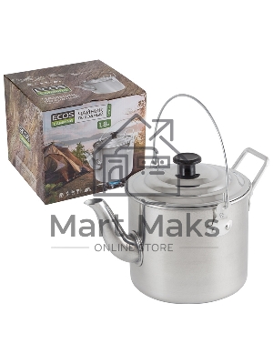 Чайник Ecos походный алюминиевый 1,8л Camp -S4