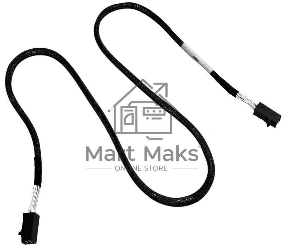 Кабель LSI CBL-SFF8643-10M (LSI00405) длина 100см,наконечники: SFF8643(контроллер)-SFF8643(корзина)