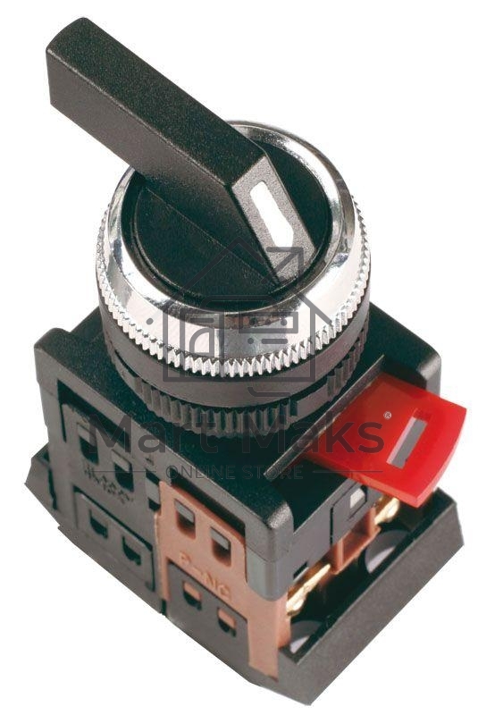 Переключатель ALCLR-22 на 3 полож. черн. I-O-II 1з+1p ИЭК BSW10-ALCLR-3-K02