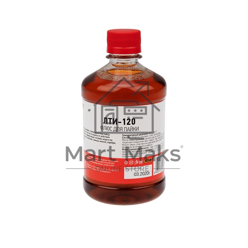 Флюс для пайки Rexant, ЛТИ-120, 500 мл, флакон