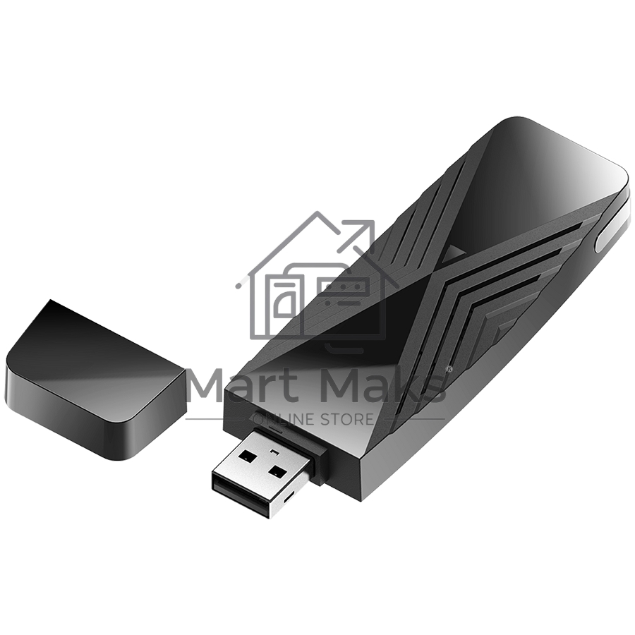 Сетевой адаптер WiFi D-Link DWA-X1850 DWA-X1850/A1A AX1800 USB 3.0 (ант.внутр.)