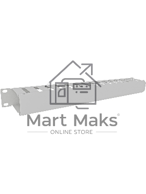 Кабельный органайзер Горизонтальный NTSS NTSS-HORGС-1U-(72) односторонний 1U шир.:19