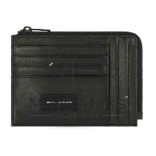Чехол для кредитных карт Piquadro Harper PU1243APR/N черный натур.кожа