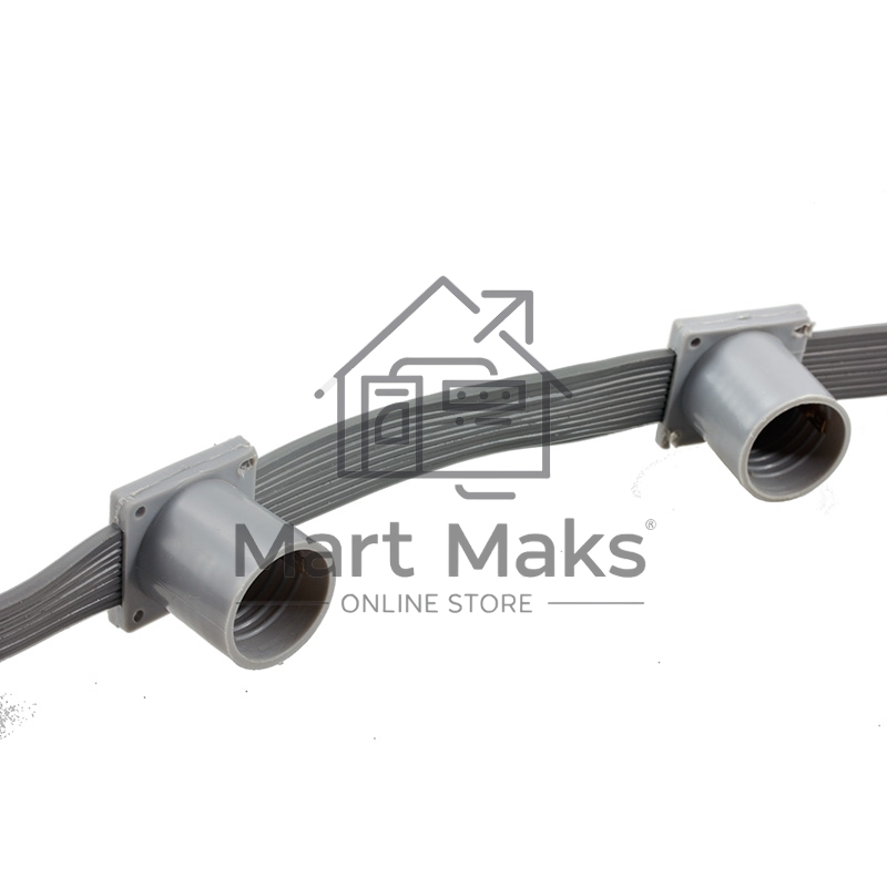 Гирлянда Belt-Light 5 жил шаг 15 см патроны e27
