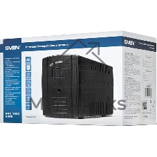 Источник бесперебойного питания SVEN Pro 1000 1000VA/720W USB, RJ-45 (3 EURO) 