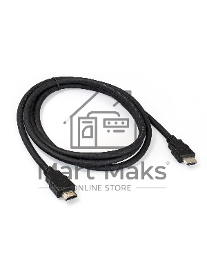 Кабель HDMI ExeGate EX287730RUS EX-CC-HDMI2-1.8 (19M/19M, v2.0, 1,8м, 4K UHD, Ethernet, позолоченные контакты)