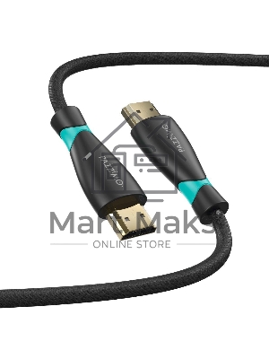 Кабель аудио-видео HDMI (m)/HDMI (m) 5м. позолоченные контакты черный (00117502)