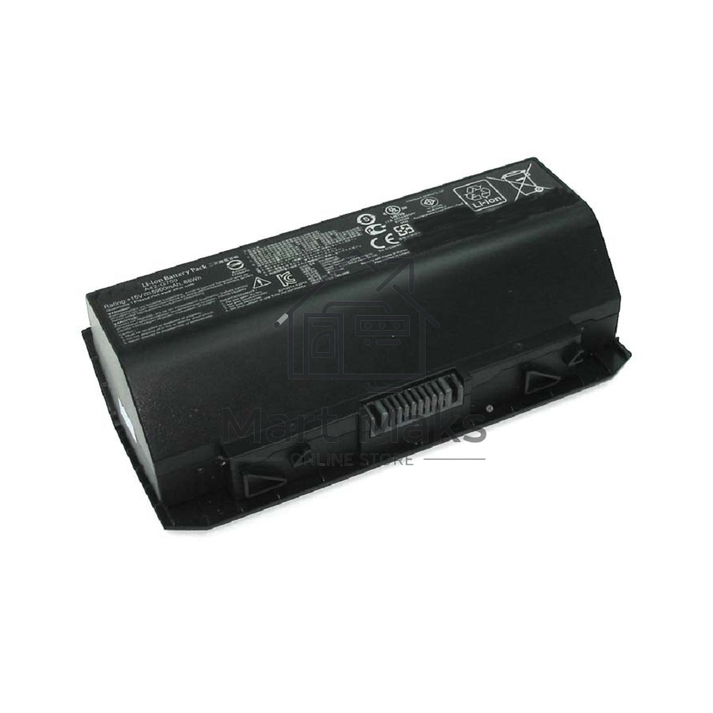 Аккумуляторная батарея для ноутбука Asus G750J 15V 88Wh черный