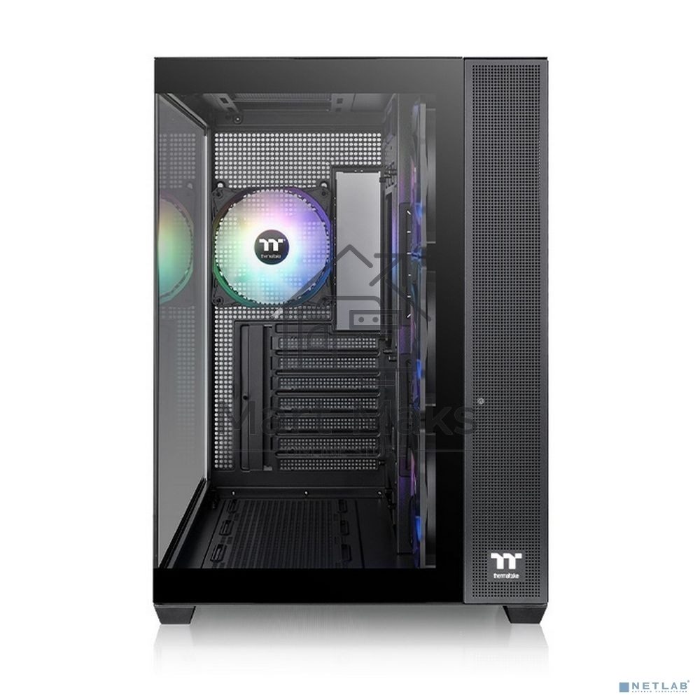 Корпус Thermaltake View 380 TG ARGB черный без БП ATX 6x120mm 2x140mm 1x200mm 2xUSB3.0 audio bott PSU