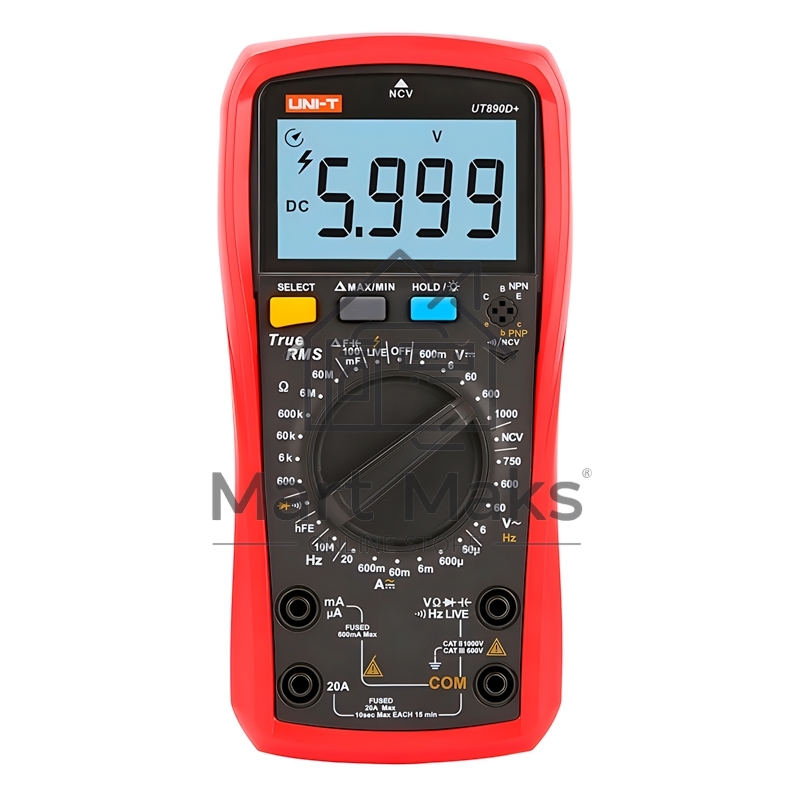 Мультиметр универсальный UNI-T UT890D+