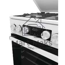 Плита комбинированная Gorenje GK5C42WF-B белый, конфорок 4 газовых, духовка 70 л, 50 см x 85 см x 59.4 см