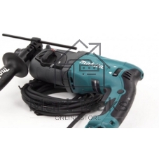 Перфоратор Makita HR2470, SDS-plus, 780 Вт, 2,4 Дж, от сети