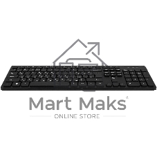 Клавиатура проводная Oklick K733, USB, черный