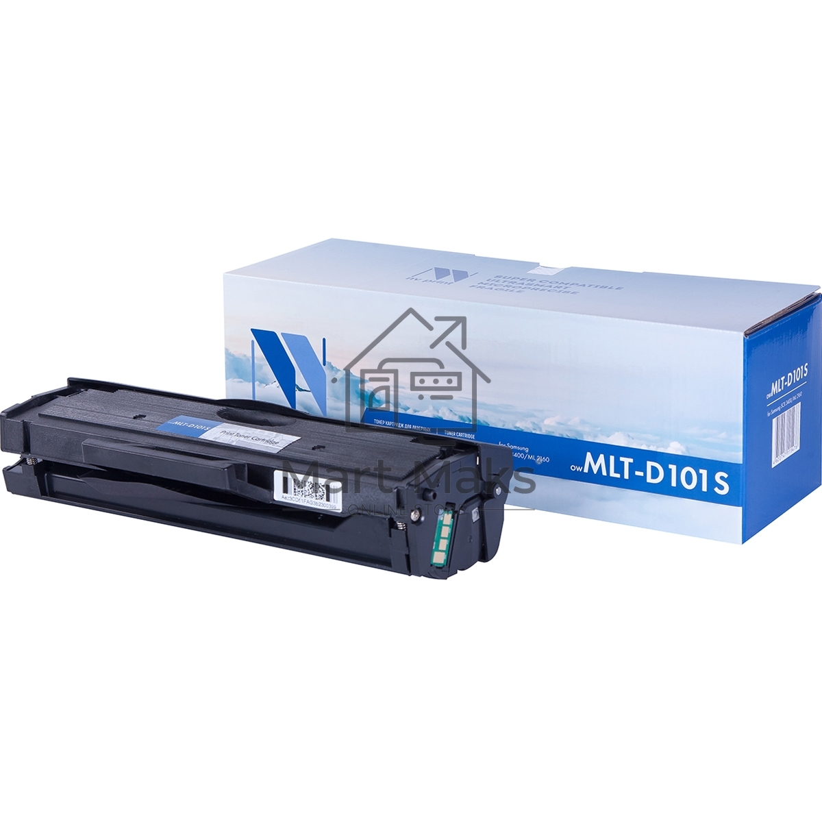 Картридж NV Print совместимый Samsung MLT-D101S черный для SCX 3400/ML 2160 (1500k)