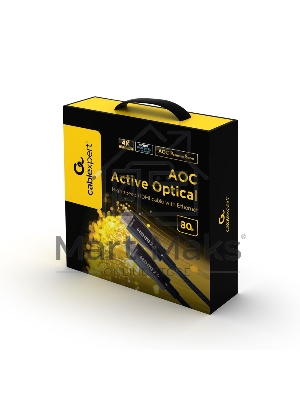 Активный оптический кабель Cablexpert HDMI, 80м, v2.0, 19M/19M, AOC Premium Series, позол.разъемы, экран, коробка