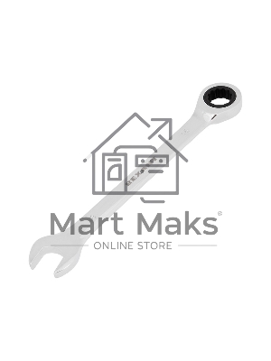 Ключ комбинированный трещоточный Rexant 16 мм, CrV, зеркальный хром